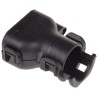 TE Connectivity MCP Automotive Connector Backshell Black 15.6mm Width 53.8mm Height 1670365-1