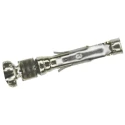 TE Connectivity Type III Series Female Crimp Terminal, 13A, 18-14 AWG Wire Size, Gold Plated Brass Contact 66598-2