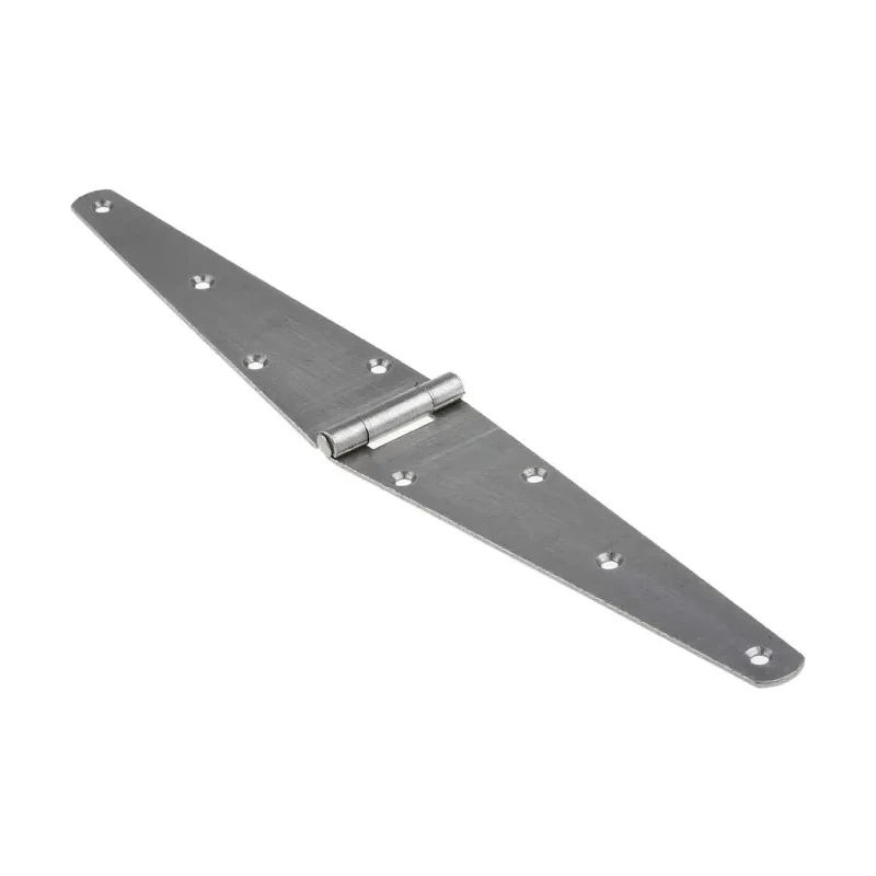 RS PRO Steel Strap Hinge with Fixed Pin 203.2 mm Length 2.5 mm Thickness 297-8523