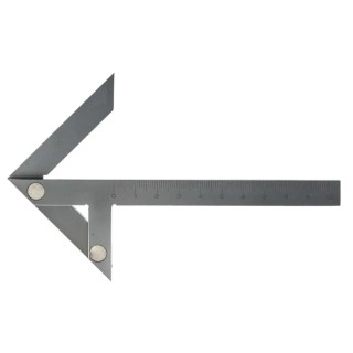 MikronTec Centering Square 100mm Blade Length 70mm Blade Width DIN 875/1 Model 612 100X70MM