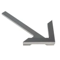 MikronTec Centering Square 100mm Blade Length 70mm Blade Width DIN 875/1 Model 612 100X70MM
