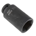 Bahco 30 mm Hexagon Impact Socket 12.7 mm Drive, 78mm Length K7806M-30