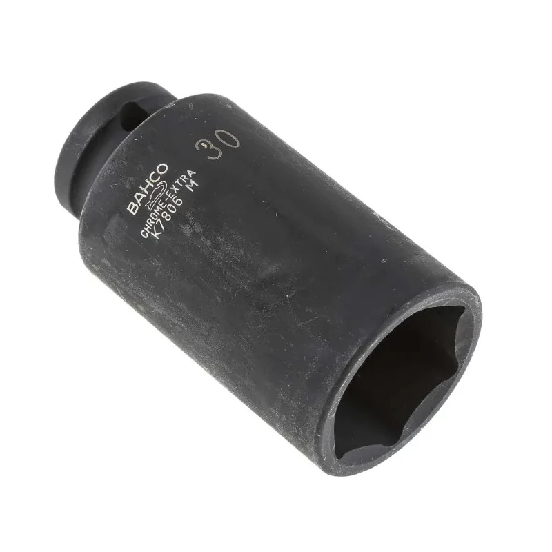 Bahco 30 mm Hexagon Impact Socket 12.7 mm Drive, 78mm Length K7806M-30