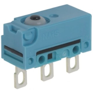 Panasonic Plunger Micro Switch Solder Terminal 1A 125 V ac 30 V dc SPDT IP50 ABJ241040