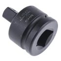 Bahco 12.7 mm Square Drive Socket Adapter, Black Finish, Alloy Steel, 56 mm Length K8164F