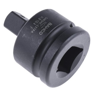 Bahco 12.7 mm Square Drive Socket Adapter, Black Finish, Alloy Steel, 56 mm Length K8164F