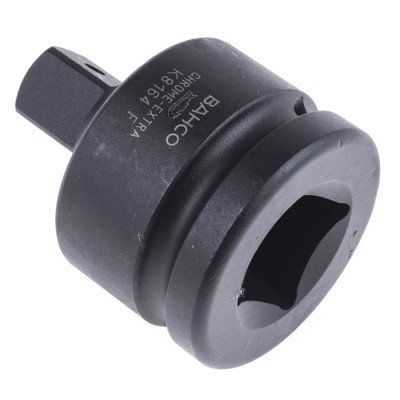 Bahco 12.7 mm Square Drive Socket Adapter, Black Finish, Alloy Steel, 56 mm Length K8164F