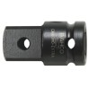Bahco 1/2 in Square Drive Adapter Socket, 45mm Overall Length, Blackened Alloy Steel K8964D