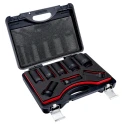 Bahco 8-Piece 19.05 mm Square Drive Alloy Steel Hexagon Impact Socket Set, Phosphate Finish K8906M/8
