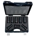 Bahco 8-Piece 19.05 mm Square Drive Alloy Steel Hexagon Impact Socket Set, Phosphate Finish K8906M/8