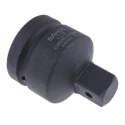 Bahco Socket Adapter 1 to 3/4 Inch Square Drive, Alloy Steel, Blackened Finish, 75mm Overall Length K8964G