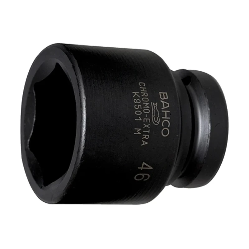 Bahco 32 mm Hexagon Impact Socket 25.4 mm Drive, 64 mm Length K9501M-32