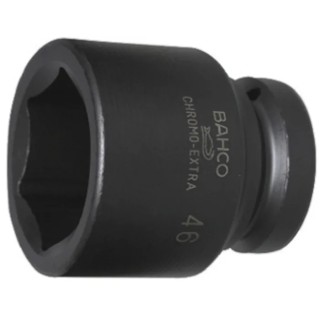 Bahco 55 mm 38.1 mm Drive Square Impact Socket, Hexagon Type, 82 mm Length K9801M-55