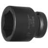 Bahco 55 mm 38.1 mm Drive Square Impact Socket, Hexagon Type, 82 mm Length K9801M-55