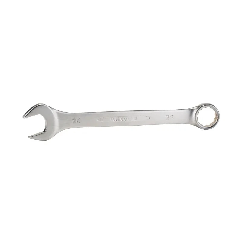 Bahco Combination Spanner 26 mm, 290mm Overall Length Chrome Finish Alloy Steel 111M-26