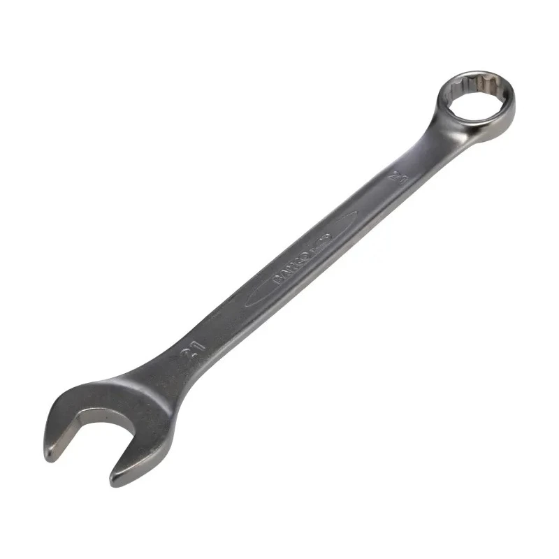 Bahco Combination Spanner 21 mm, 250mm Overall Length, Alloy Steel Chrome Finish 111M-21