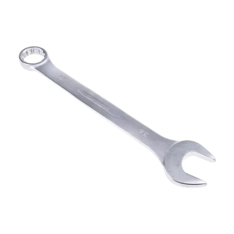 Bahco Combination Spanner Metric Size 36 mm with Chrome Finish, Alloy Steel, 410 mm Overall Length 111M-36