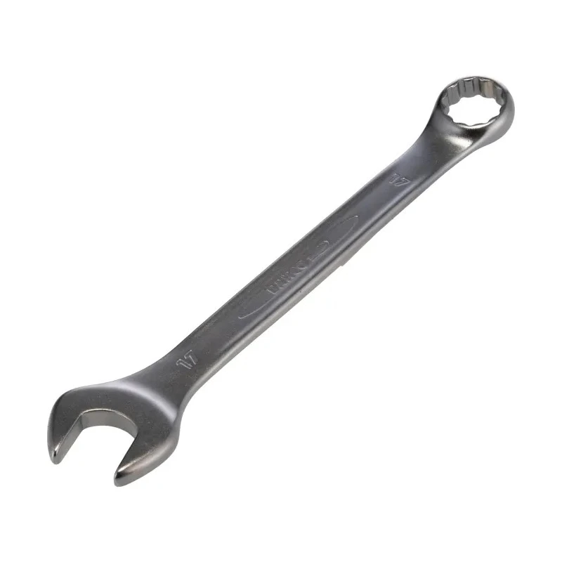 Bahco Combination Spanner 11/16 in, 200mm Overall, Alloy Steel, Chrome Finish, Offset 15° 111Z-11/16