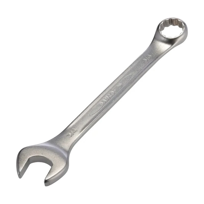 Bahco Combination Spanner 3/4 in, 218mm Overall, Alloy Steel Chrome Finish 111Z-3/4