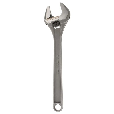 Bahco Adjustable Spanner 44 mm Jaw Capacity, 380 mm Overall Length, Metal Handle 8074