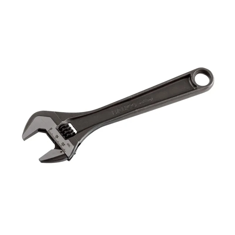 Bahco Adjustable Spanner 44 mm Jaw Capacity, 380 mm Overall Length, Metal Handle 8074