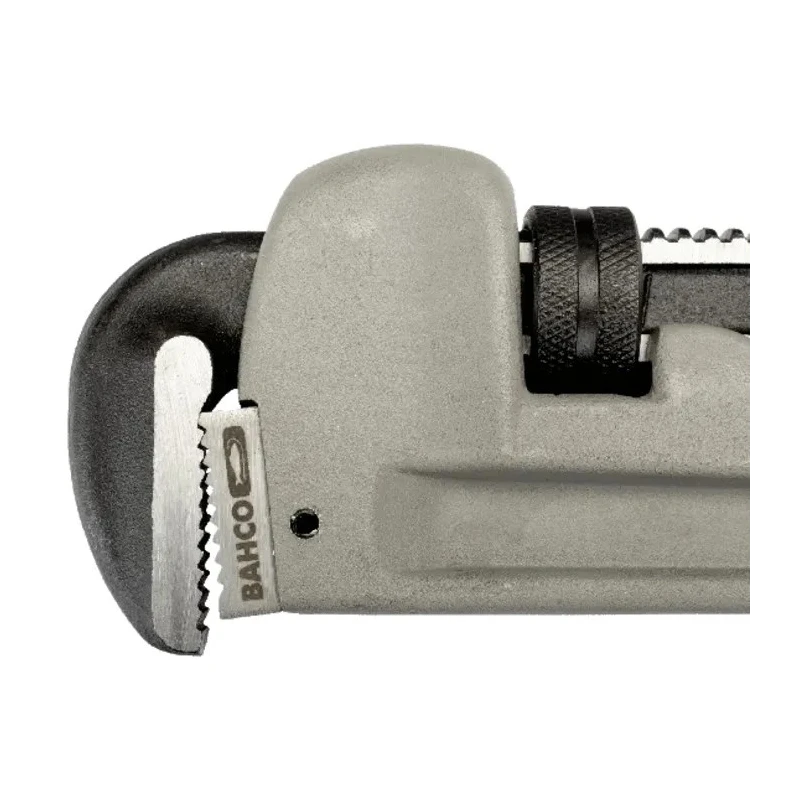 Bahco Pipe Wrench 152 mm Jaw Capacity 1210mm Overall Metal Handle Aluminium 380-48