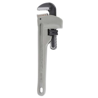 Bahco 35 mm Jaw Capacity Pipe Wrench, 253mm Overall Length, Metal Handle Aluminium Construction 380-10