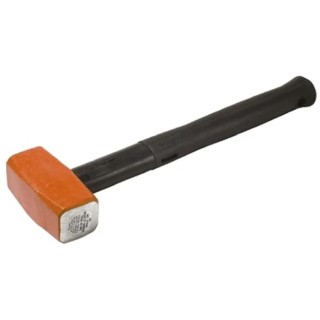 Bahco Sledge Hammer with Rubber Handle, 1.1 kg, 249 mm Overall Length, Model 489-1100