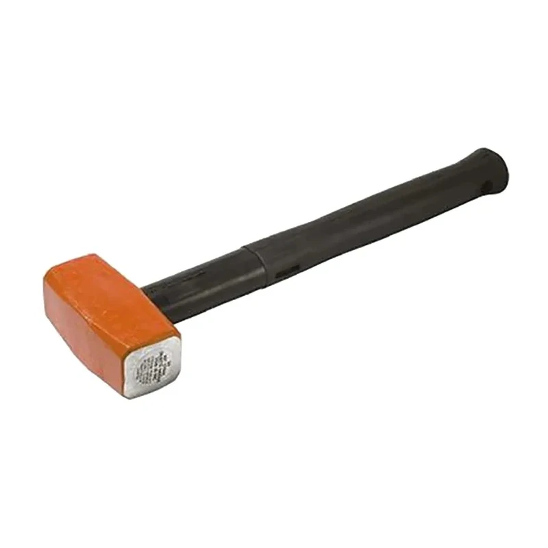 Bahco Sledge Hammer with Rubber Handle, 1.8 kg Head Weight, 251 mm Overall Length, Model 489-1800