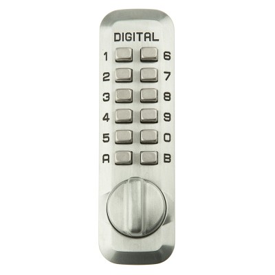 Dom Metalux Aluminium Mechanical Stainless Steel Code Lock 330.1.420