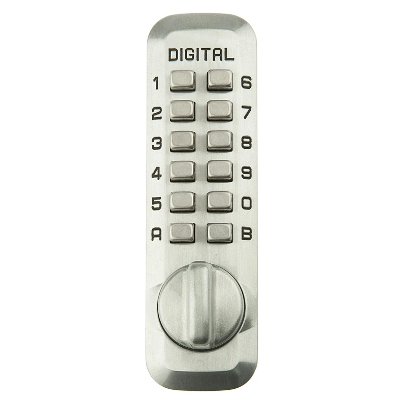 Dom Metalux Aluminium Mechanical Stainless Steel Code Lock 330.1.420