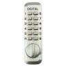 Dom Metalux Aluminium Mechanical Stainless Steel Code Lock 330.1.420