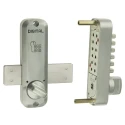 Dom Metalux Aluminium Mechanical Stainless Steel Code Lock 330.1.420