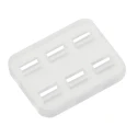 TE Connectivity Junior Power Timer Automotive Connector Seal Silicone Interface Seal 12.65mm x 16.2mm x 2.61mm 963205-1