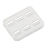 TE Connectivity Junior Power Timer Automotive Connector Seal Silicone Interface Seal 12.65mm x 16.2mm x 2.61mm 963205-1