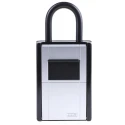 ABUS Key Lock Box Zinc Material Shackle Mount Black Silver 175mm Height 80mm Width 43mm Depth 797