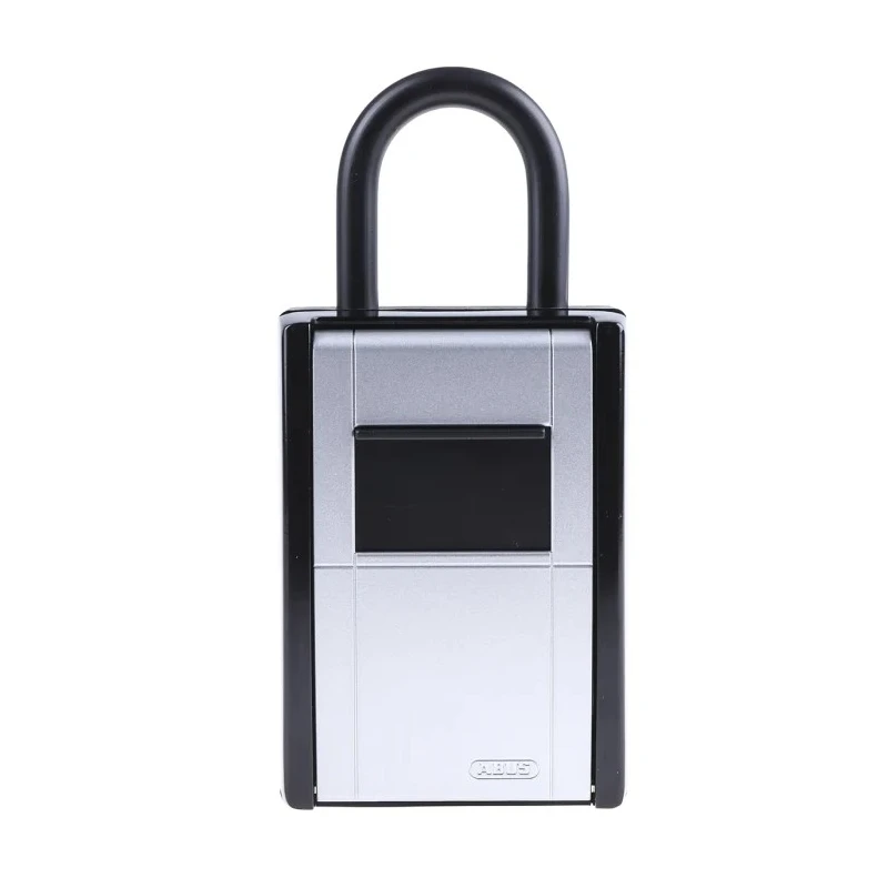 ABUS Key Lock Box Zinc Material Shackle Mount Black Silver 175mm Height 80mm Width 43mm Depth 797
