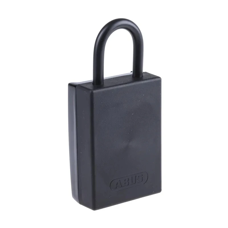 ABUS Key Lock Box Zinc Material Shackle Mount Black Silver 175mm Height 80mm Width 43mm Depth 797