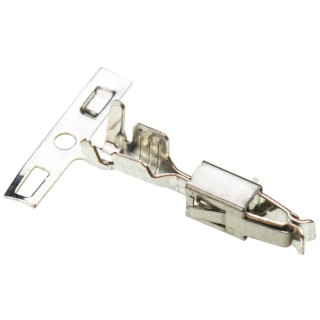 TE Connectivity Junior Power Timer Series Female Crimp Terminal 40A, Tin Plating, 11 to 13 AWG Wire, 19.3mm Length 965999-2