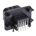 TE Connectivity Ampseal Automotive Connector Female Green Through Hole 14 Way Solder Termination 10A 1-776267-1