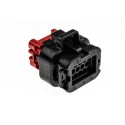 TE Connectivity Ampseal Automotive Connector Male Black Housing 14 Way Crimp Termination 776273-1