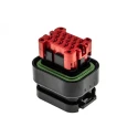 TE Connectivity Ampseal Automotive Connector Male Black Housing 14 Way Crimp Termination 776273-1