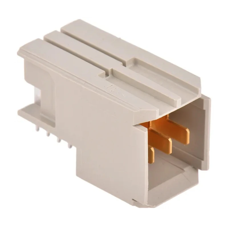 TE Connectivity Z-PACK HM 2 mm Pitch Universal Power Module Backplane Connector Right Angle Male 1 Row 3 Way 5-5223961-1