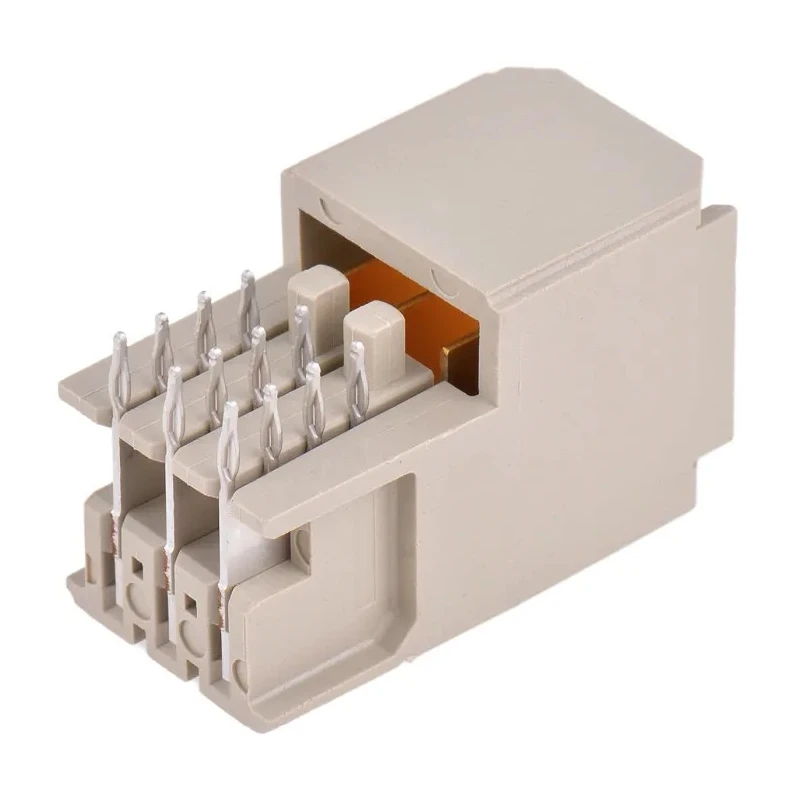 TE Connectivity Z-PACK HM 2 mm Pitch Universal Power Module Backplane Connector Right Angle Male 1 Row 3 Way 5-5223961-1