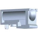 TE Connectivity Multi-Gig Guide Socket Zinc Alloy Silver Finish for MultiGig Module 1-1469492-1
