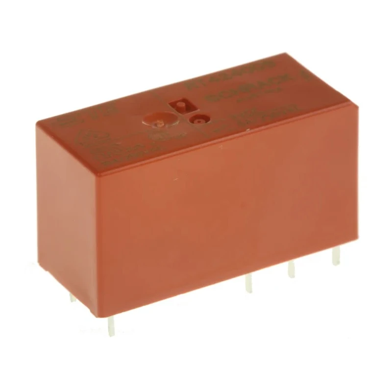 TE Connectivity PCB Power Relay 9V DC Coil 8A Switching Current DPDT RT424009