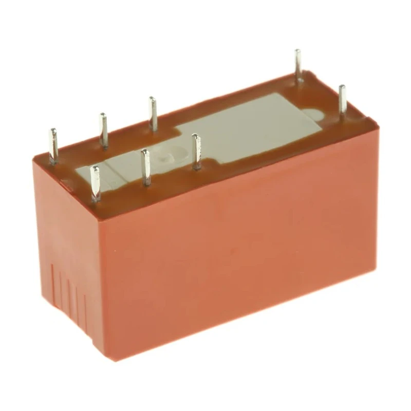 TE Connectivity PCB Power Relay 9V DC Coil 8A Switching Current DPDT RT424009