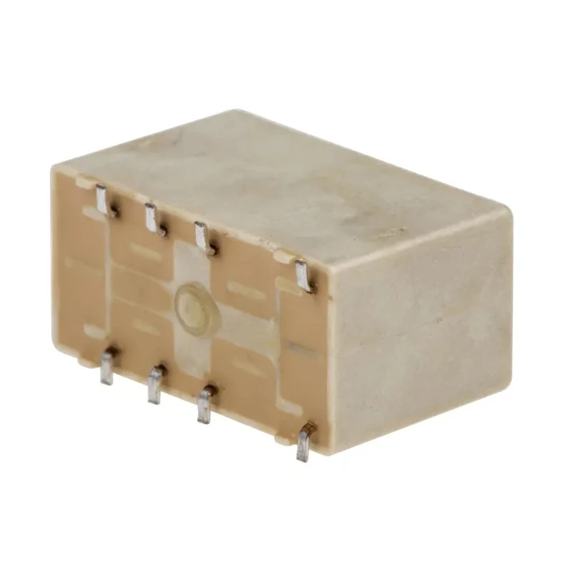TE Connectivity PCB Signal Relay 12V dc Coil 2A DPDT with Gold Plated Contacts V23079G2003B301