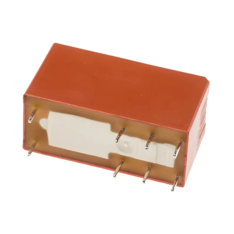 TE Connectivity PCB Power Relay, 115V AC Coil, 8A Switching Current, DPDT, Gold Plated Contacts, RT2 Series 9-1393243-2
