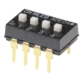 TE Connectivity Slide Rotary Coded DIP Switch Through Hole 1825360-3